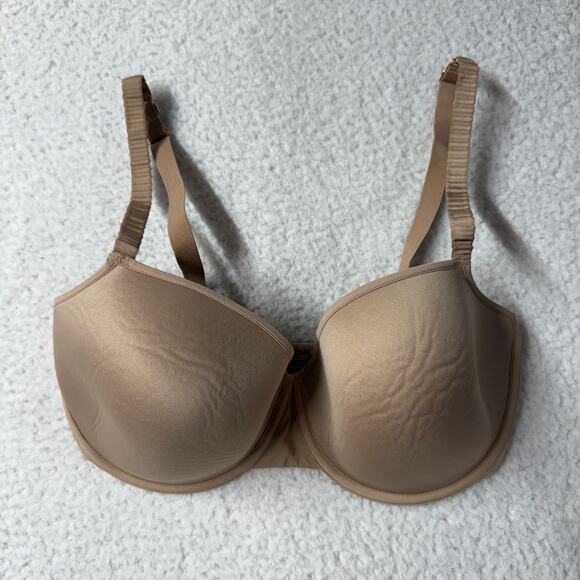 Third Love Womens 32G (4D) 24/7 Classic T-Shirt Bra Underwire Tagless Beige Tan - Picture 1 of 5